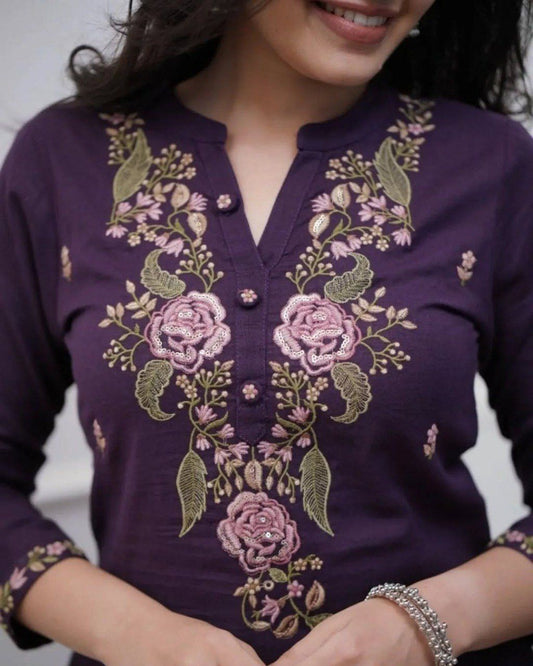 Party Wear Ethnic Kurti Pant with dupatta Set