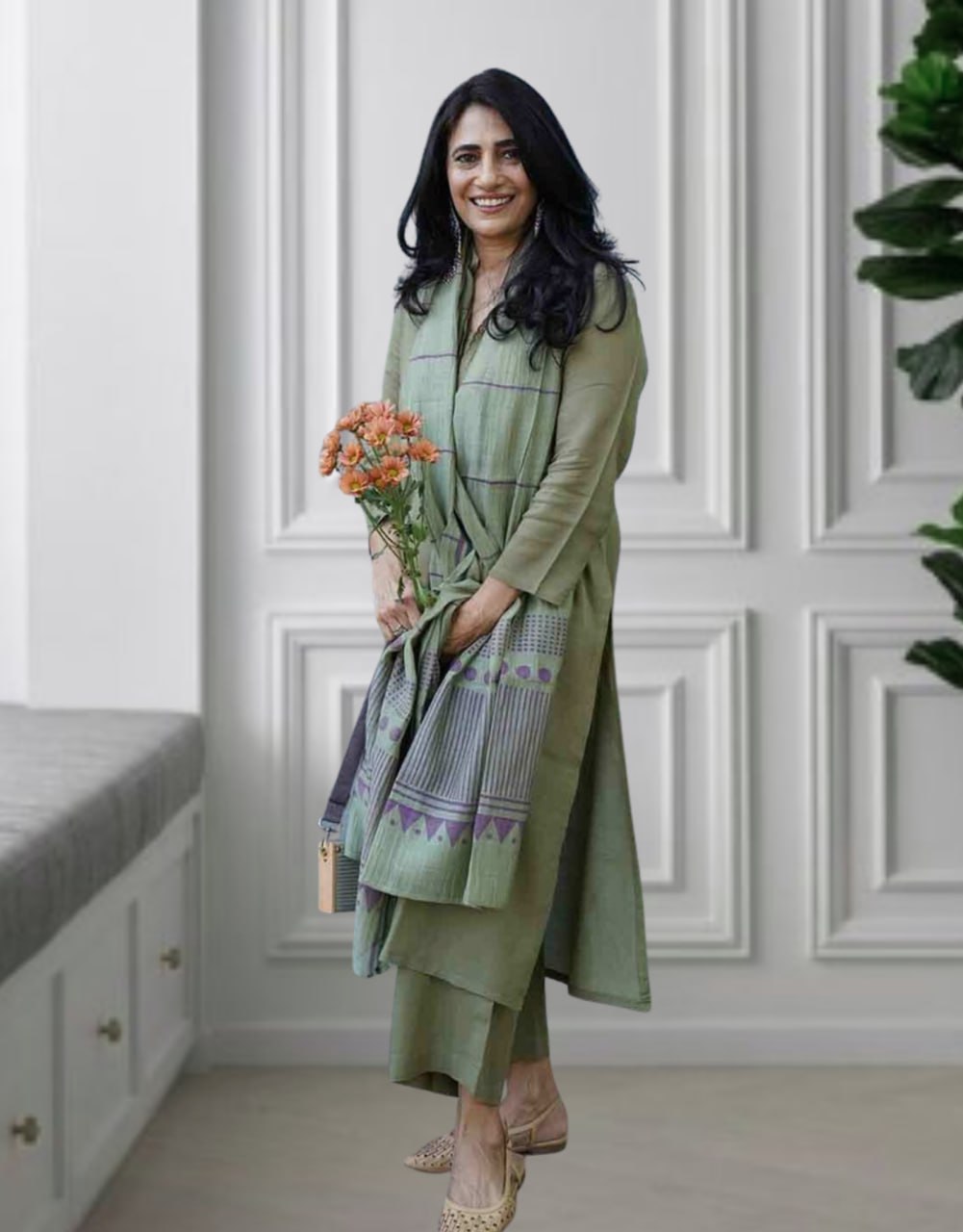 Premium Feel Kurta Set With Dupatta