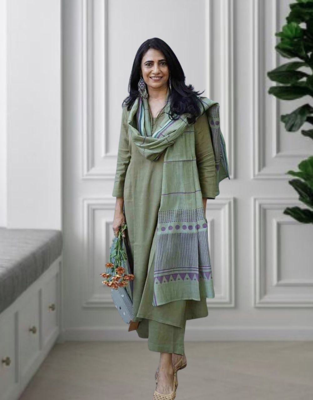 Premium Feel Kurta Set With Dupatta