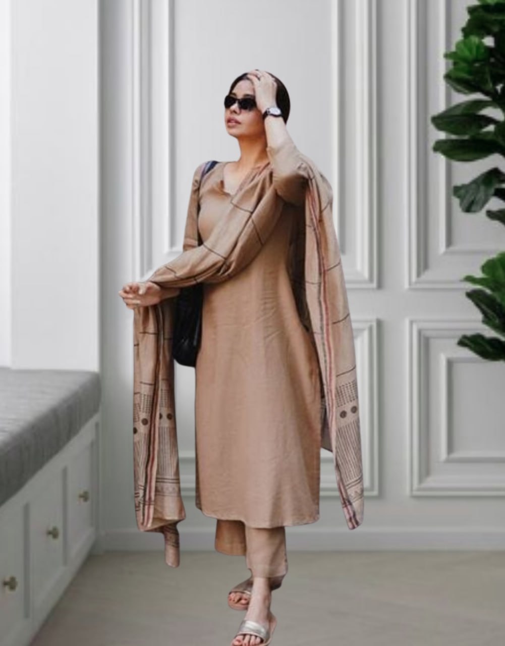 Premium Feel Kurta Set WIth Dupatta