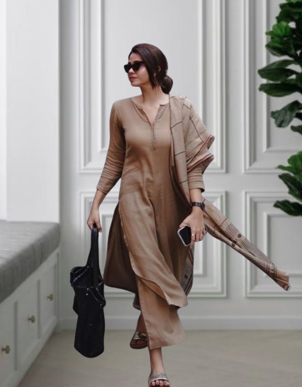 Premium Feel Kurta Set WIth Dupatta
