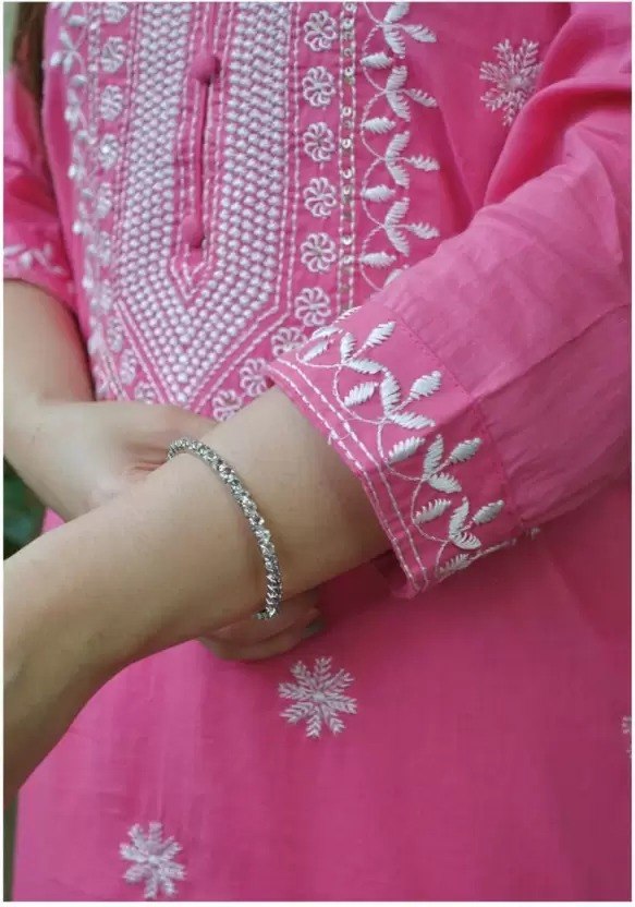 Stylish Embroidered Kurta Set with Dupatta