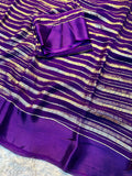 PURE GEORGOTTE WITH SATIN BORDER SAREE