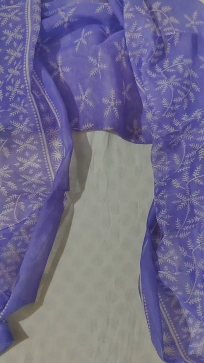 Embroidered Kurta Set with Dupatta