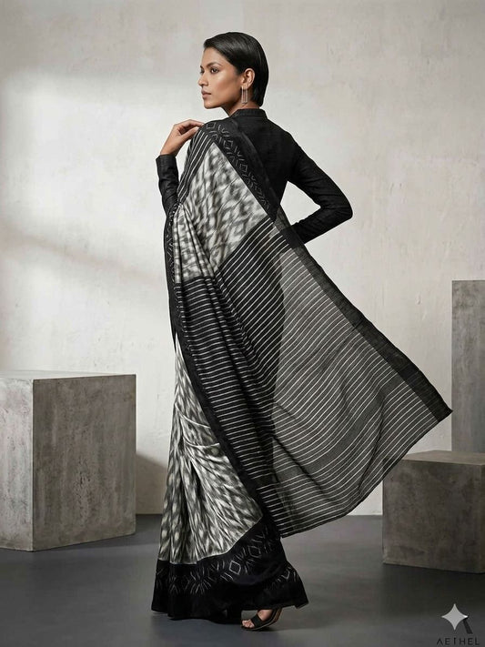 ELEGANT PURE KHADI SAREE
