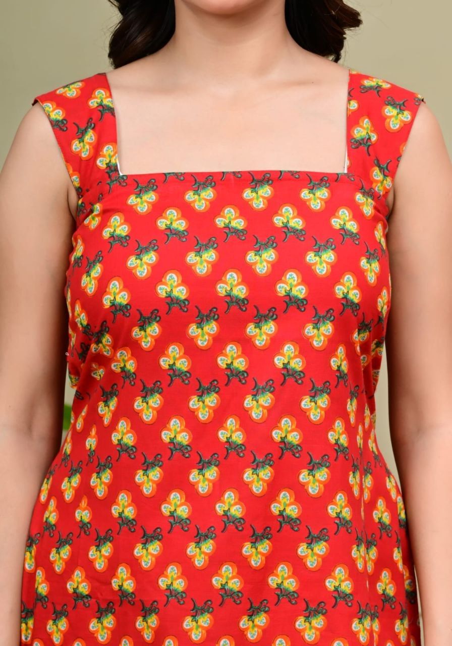 PURE COTTON TRENDING SHORT KURTI