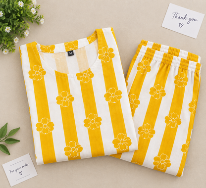 Sun petal co ord set