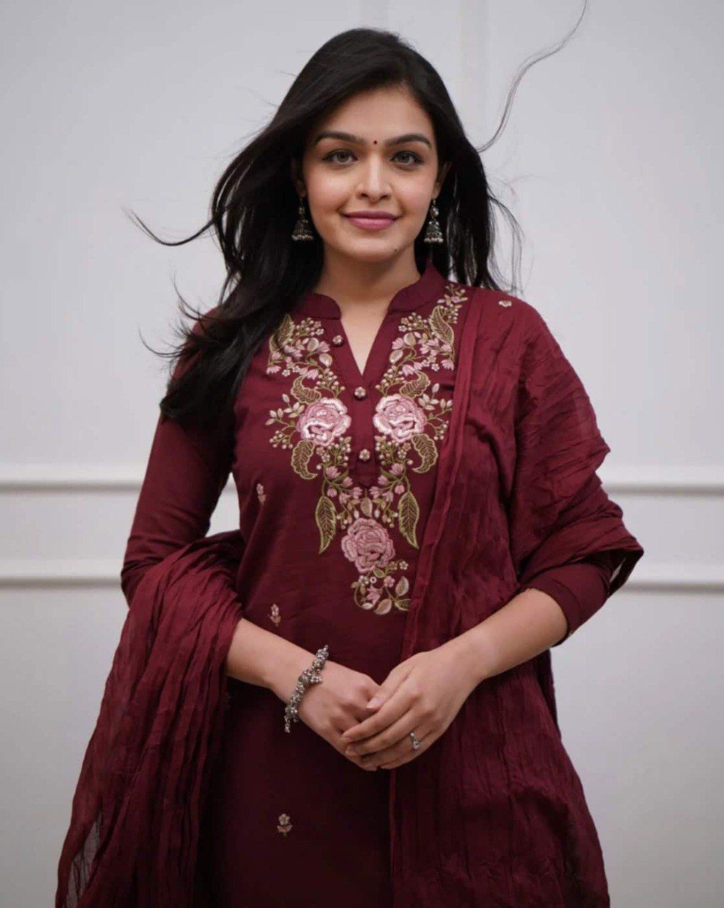 Party Wear Ethnic Kurti Pant  with dupatta Set