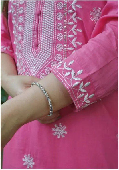 Stylish Embroidered Kurta Set with Dupatta